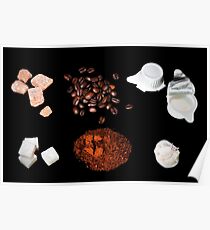coffee ingredient Poster
