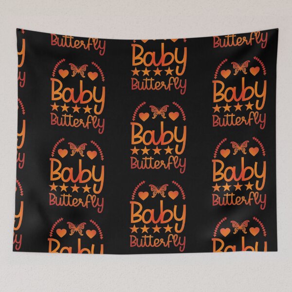 Item preview, Baby Star Butterfly Happy birthday girl New baby Born gift appearl designed and sold by DesignByHeartUK.