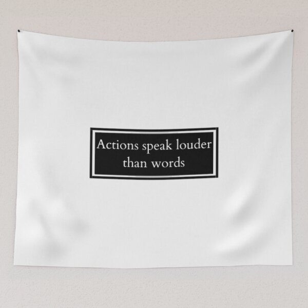 Item preview, Actions speak louder than words designed and sold by Dittery.