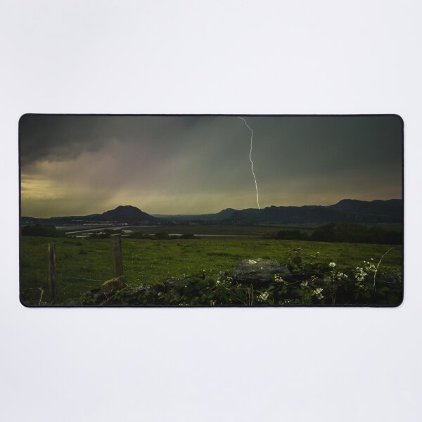 Item preview, Lightning Over Porthmadog designed and sold by LluniauDafyddEm.