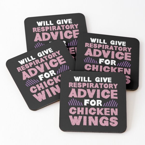 Item preview, Will Give Respiratory Advice For Chicken Wings designed and sold by Dufawa.