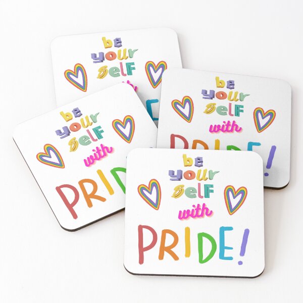 Item preview, be your self with PRIDE! designed and sold by keenikai.