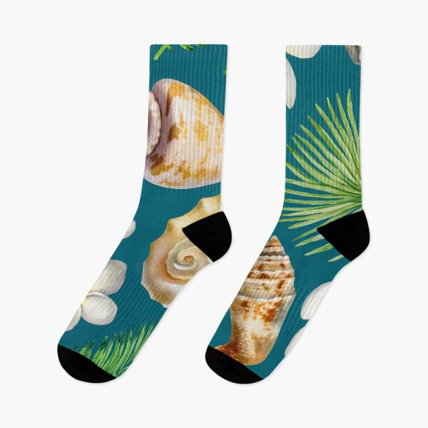 Item preview, Tropical shells with frangipani designed and sold by FGCART.