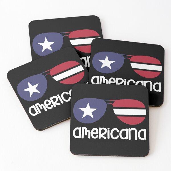 Artikelvorschau, Patriotic American with Sunglasses entworfen und verkauft von OverbeeDesigns.