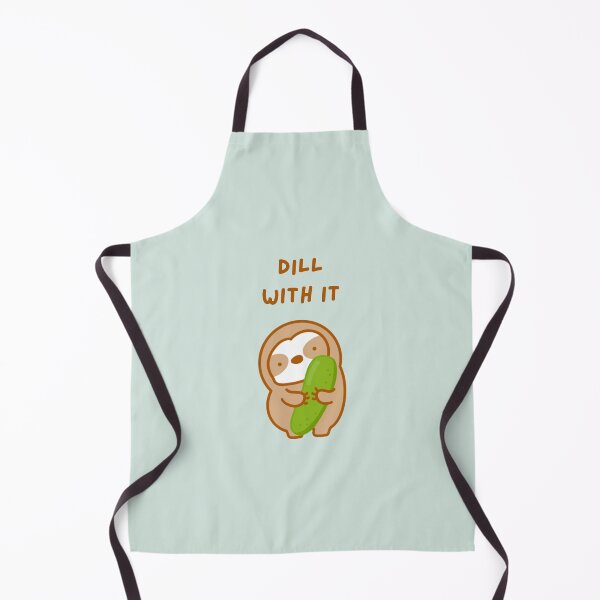 Item preview, Deal With It Dill Pickle Sloth designed and sold by theslothinme.