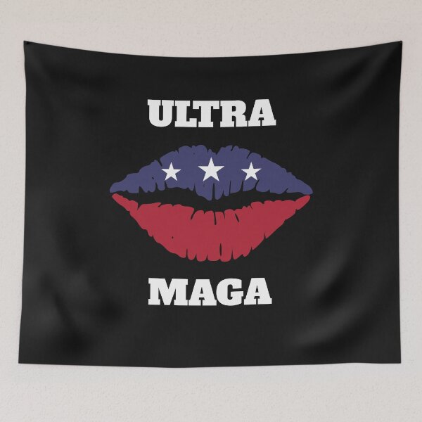 Artikelvorschau, Ultra Maga Patriotic Lips entworfen und verkauft von The Jackalope.