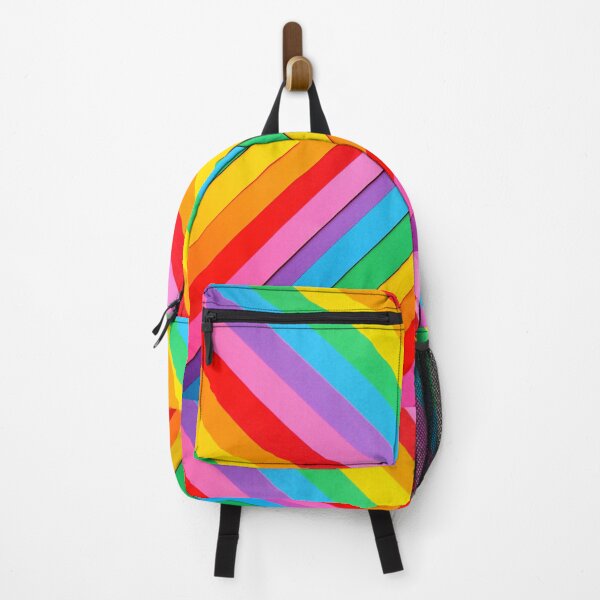 Vista previa del artículo con la obra «Rainbow Chevron Stripes», diseñado y vendido por newburyboutique.