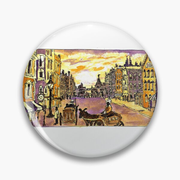 Item preview, An Old European Street Scene - 1800s designed and sold by DonSylvester.