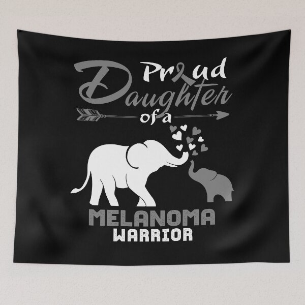 Item preview, Proud Daughter Of A Melanoma Warrior  designed and sold by Hatjar.