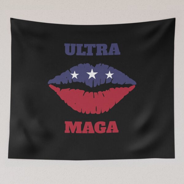 Artikelvorschau, Ultra Maga Patriotic Lips entworfen und verkauft von The Jackalope.