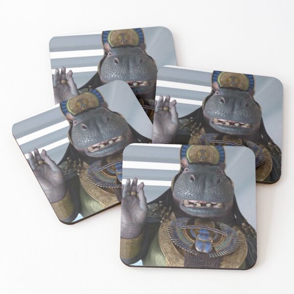 Item preview, The Hippo Says Hi designed and sold by NerdyDragonCO.