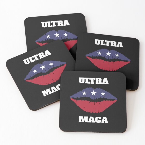 Aperçu de l'œuvre Ultra Maga Patriotic Lips créée et vendue par The Jackalope.