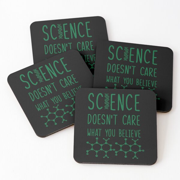 Item preview, Science Doesn't Care What You Believe- green designed and sold by WilliamsGFX.