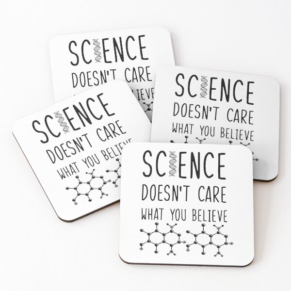 Item preview, Science Doesn't Care What You Believe - black designed and sold by WilliamsGFX.
