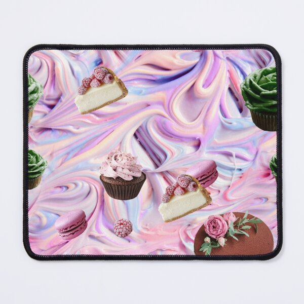 Item preview, Pink succulent magic cakes life pattern for bakery lovers designed and sold by The Nerd Gift Source.