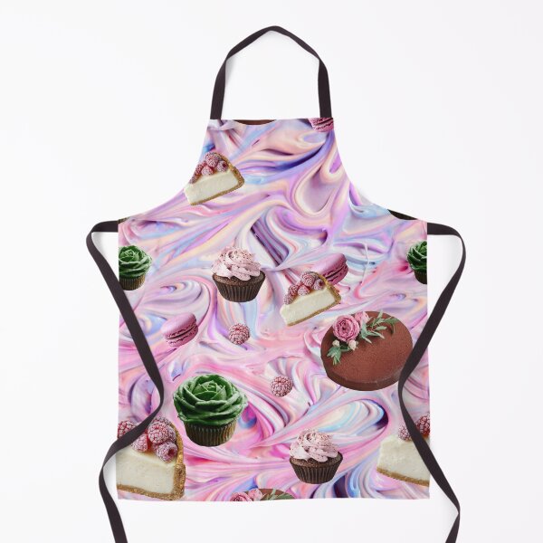 Item preview, Pink succulent magic cakes life pattern for bakery lovers designed and sold by The Nerd Gift Source.