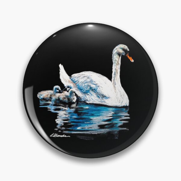 Item preview, Mother Swan  designed and sold by LornaBowdenART.