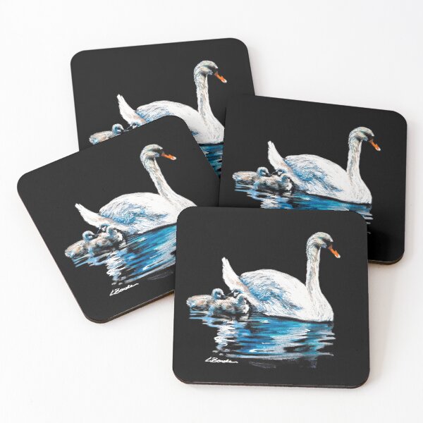Item preview, Mother Swan  designed and sold by LornaBowdenART.