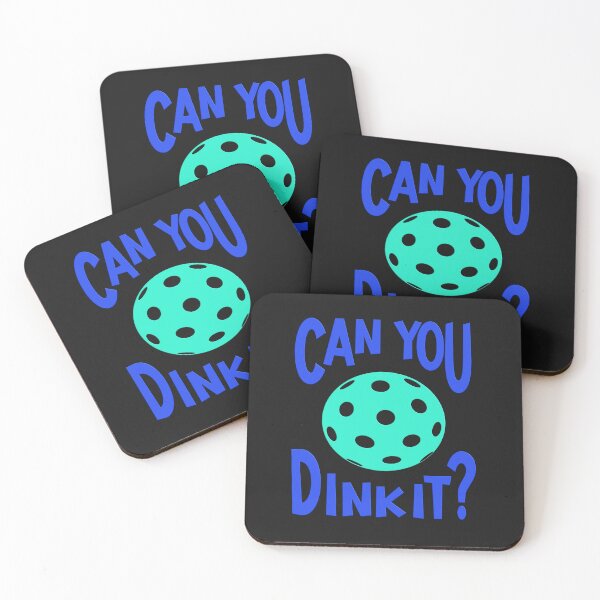 Item preview, Can You Dink IT - Pickleball Design Blue Green designed and sold by Coop & Company Designs.