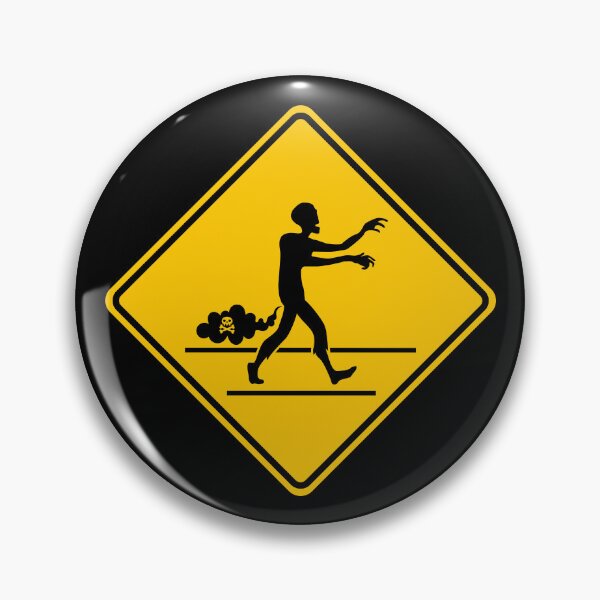 Artikelvorschau, Farting Zombie Crossing Sign entworfen und verkauft von Clusterfudge.