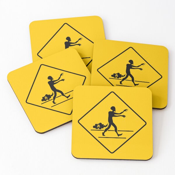 Item preview, Farting Zombie Crossing Sign designed and sold by Clusterfudge.