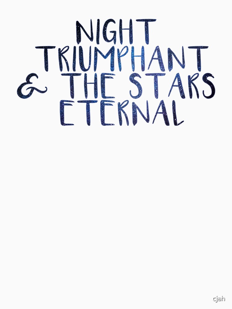 Night Triumphant & the Stars Eternal by cjah