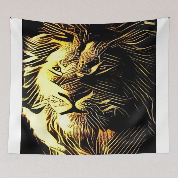 Item preview, chinese golden lion designed and sold by Emoelsalhy76.