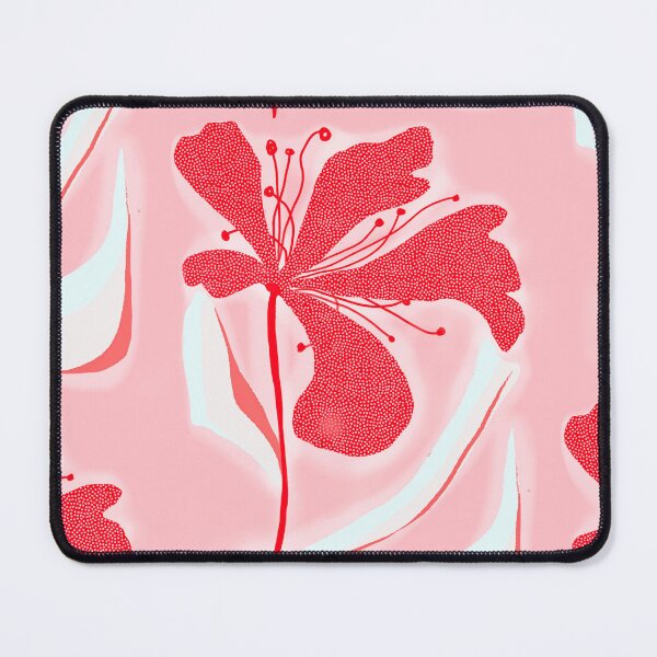 Item preview, Red flower illustration | abstract art designed and sold by MartaCrokis.
