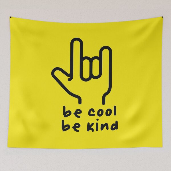 Item preview, be cool be kind designed and sold by thesircurly.