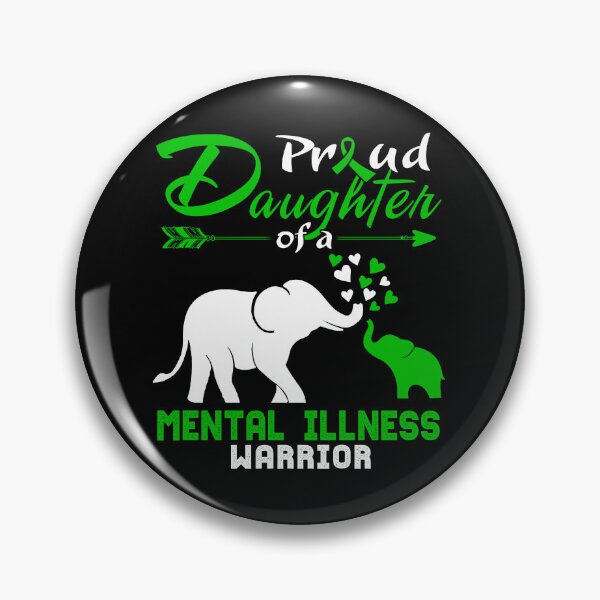 Artikelvorschau, Proud Daughter Of A Mental Illness Warrior entworfen und verkauft von Hatjar.