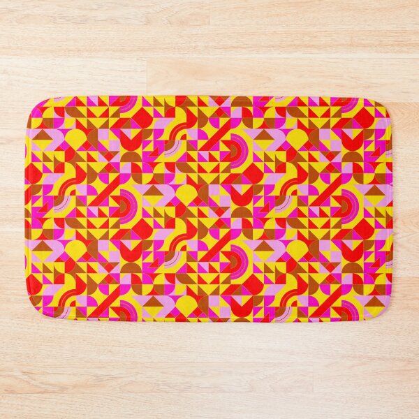 Item preview, geomattric colorful patterns conceptual Art - Abstract Neo Geo graphic design designed and sold by Design Repo.
