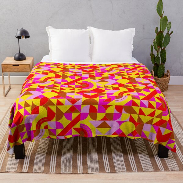 Item preview, geomattric colorful patterns conceptual Art - Abstract Neo Geo graphic design designed and sold by Design Repo.