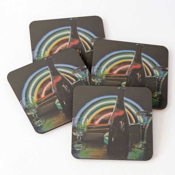 Item preview, Neon Rainbow Drinks designed and sold by LornaBowdenART.