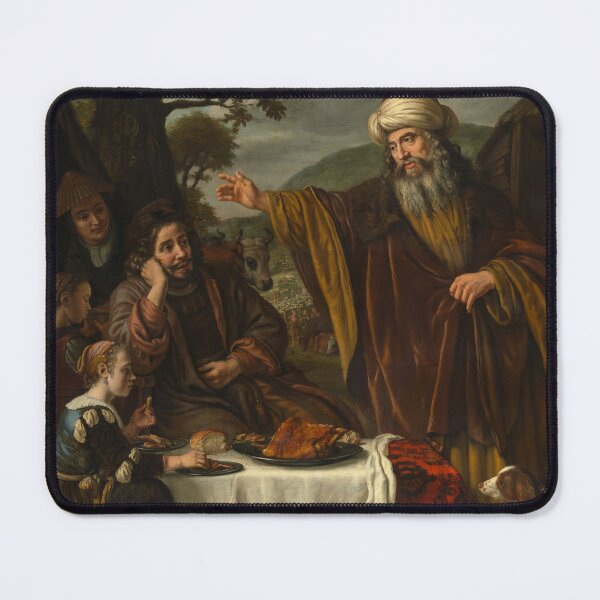 Item preview, Abrahams Parting from the Family of Lot | Jan Victors | 1665 Renaissance Old Testament Art designed and sold by CJET.