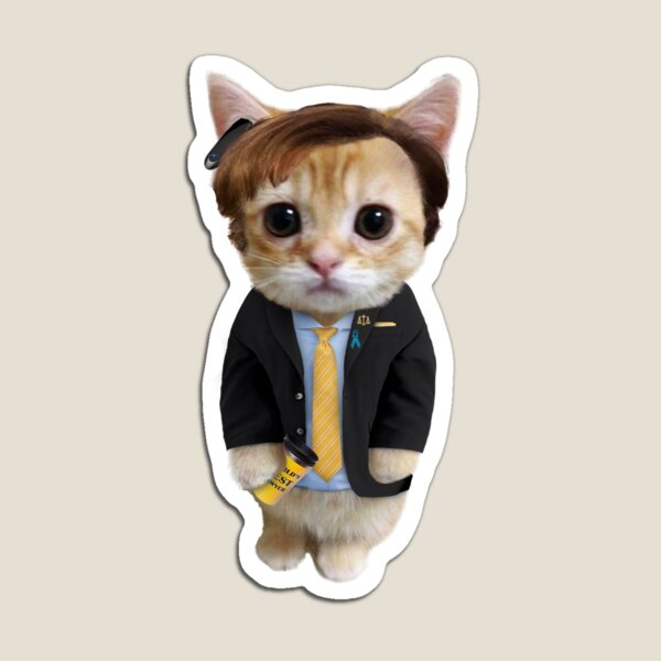 Vista previa del artículo con la obra «Gatito de Saul Goodman», diseñado y vendido por drainsupply.