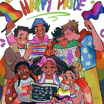 Imagen de la obra Orgullo feliz (HEARTSTOPPER) de riicolato