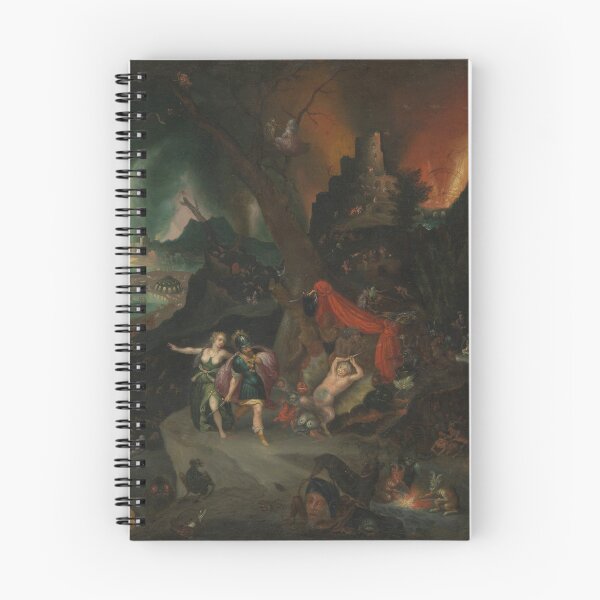 Item preview, Aeneas and the Sibyl in the Underworld | Jan Brueghel the Younger | 1630 Renaissance Greek Mythology Art designed and sold by CJET.