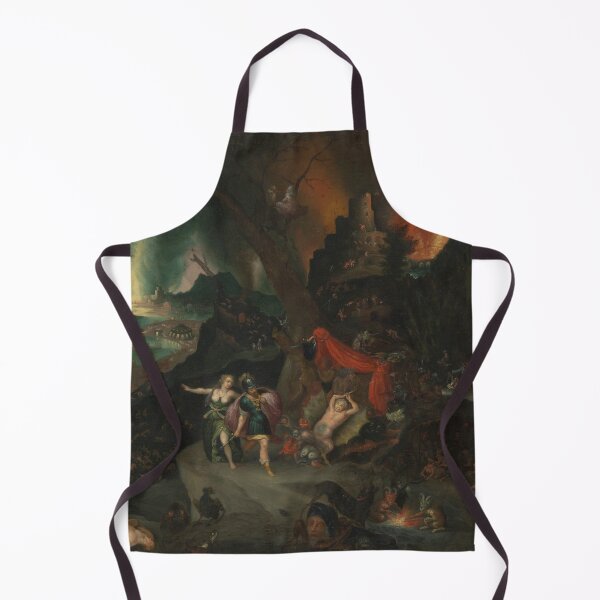 Item preview, Aeneas and the Sibyl in the Underworld | Jan Brueghel the Younger | 1630 Renaissance Greek Mythology Art designed and sold by CJET.