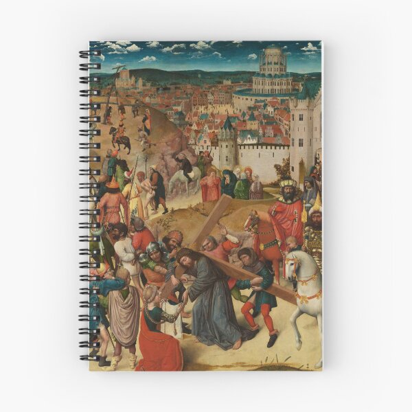 Item preview, Christ Bearing the Cross | Netherlandish Art | 1470 Renaissance Christian Gospel Art designed and sold by CJET.