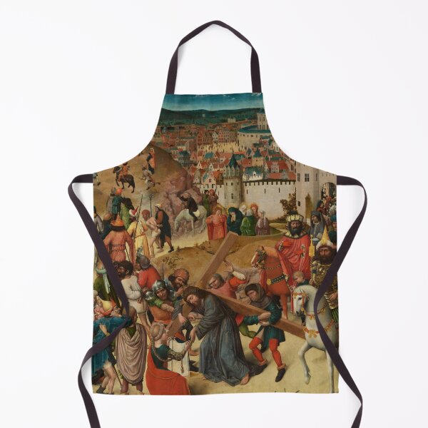 Item preview, Christ Bearing the Cross | Netherlandish Art | 1470 Renaissance Christian Gospel Art designed and sold by CJET.