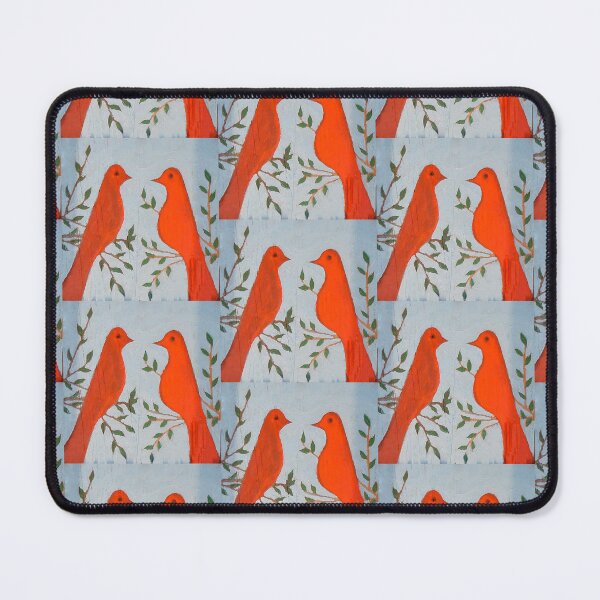 Item preview, Dos pájaros rojos designed and sold by Rebekah Walker.