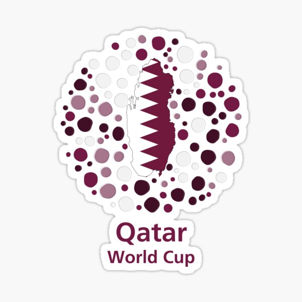 qatar-football-team-in-world-cup-sticker-for-sale-by-ahmedhelal8395