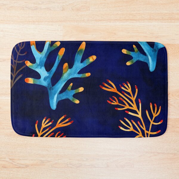 Item preview, Electric blue underwater scene designed and sold by FGCART.