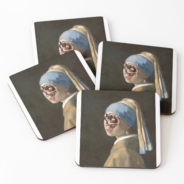 Item preview, Robot Girl with a Pearl Earring designed and sold by AndreMonthy.