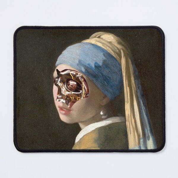 Item preview, Robot Girl with a Pearl Earring designed and sold by AndreMonthy.