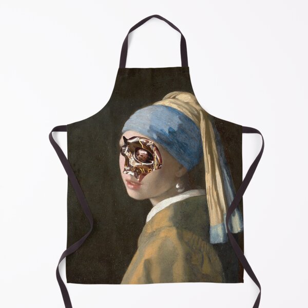 Item preview, Robot Girl with a Pearl Earring designed and sold by AndreMonthy.