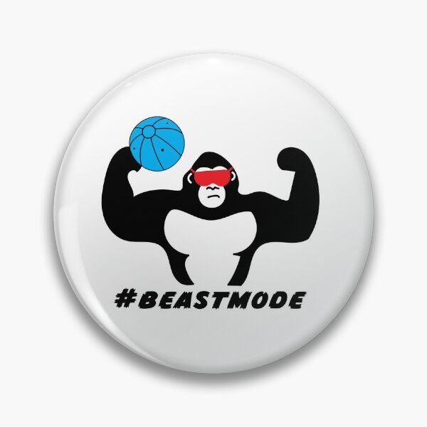 Item preview, Goalball #Beastmode designed and sold by IndeOandM.