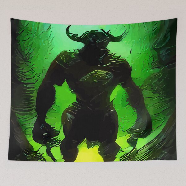 Item preview, The Minotaur in the Forest designed and sold by Quantum Sheep.