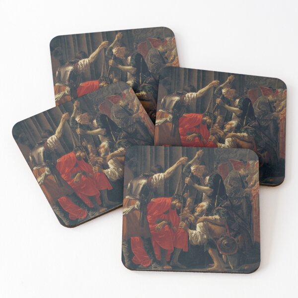 Item preview, Christ Crowned with Thorns | Hendrick ter Brugghen | 1620 Renaissance Christian Gospel Art designed and sold by CJET.