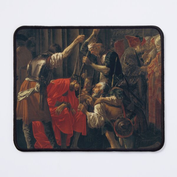 Item preview, Christ Crowned with Thorns | Hendrick ter Brugghen | 1620 Renaissance Christian Gospel Art designed and sold by CJET.